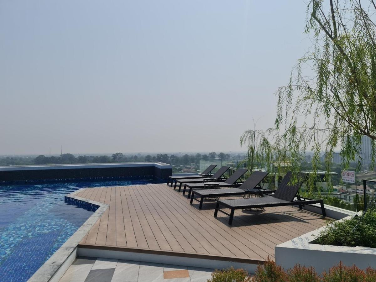 דירות צ'יאנג מאי The Astra Sky River Chiangmai_Sky Pool_Old City מראה חיצוני תמונה